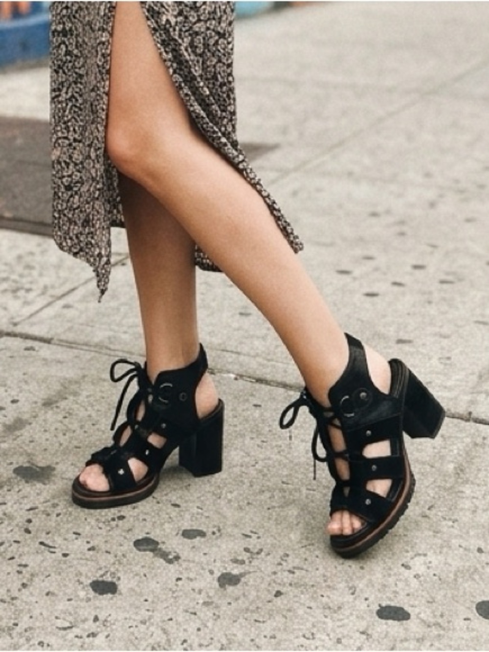 Sorel Heeled Sandals